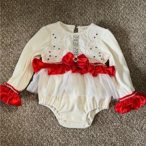 Beautiful handmade piece for baby girl holiday inspo